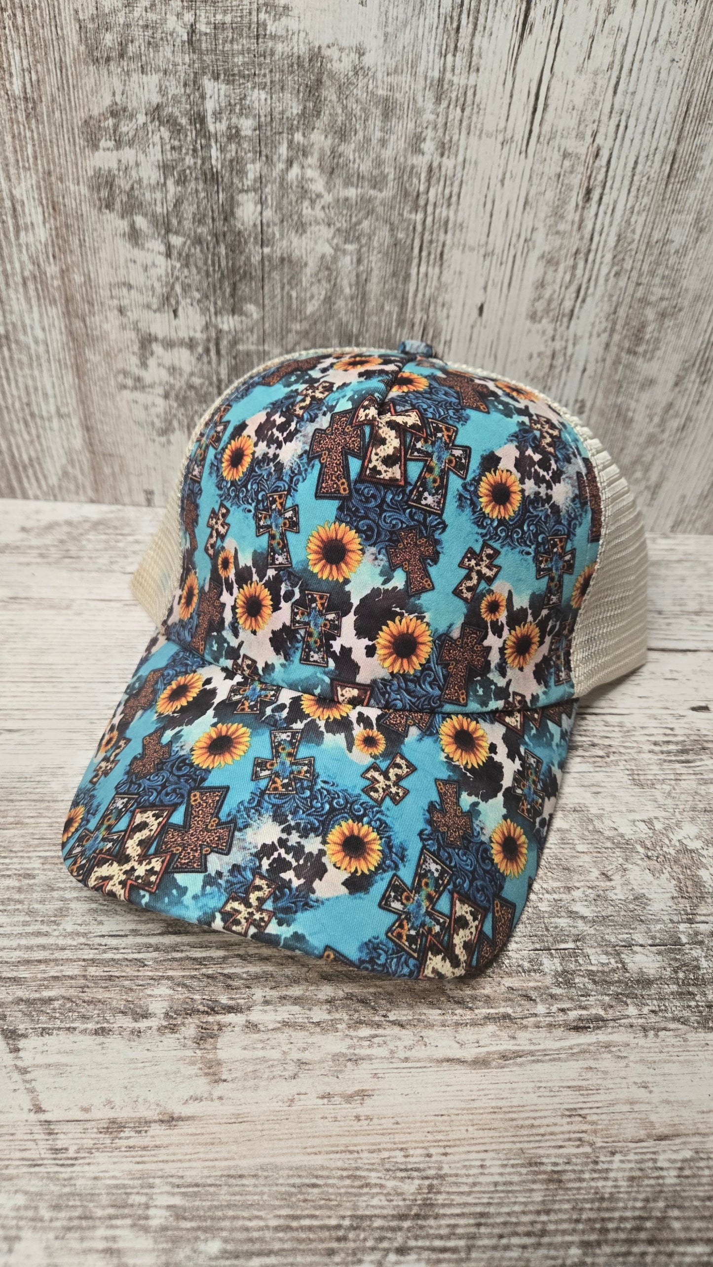Western cowgirl trucker hat