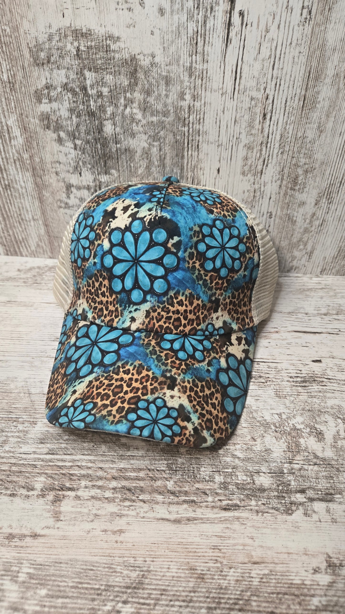 Western cowgirl trucker hat