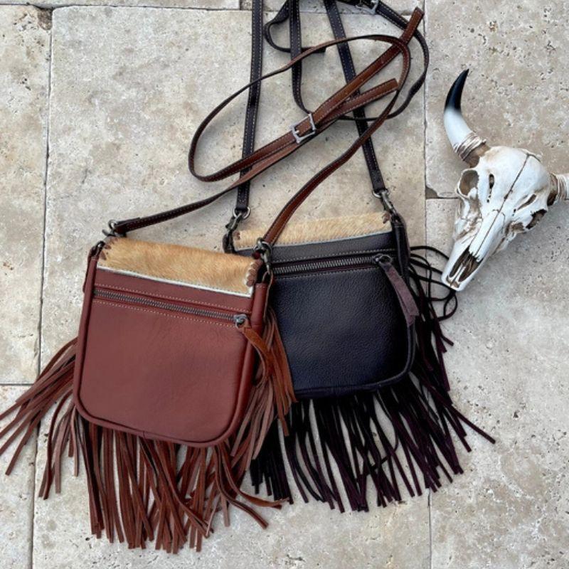 Genuine Hairon Cowhide crossbody