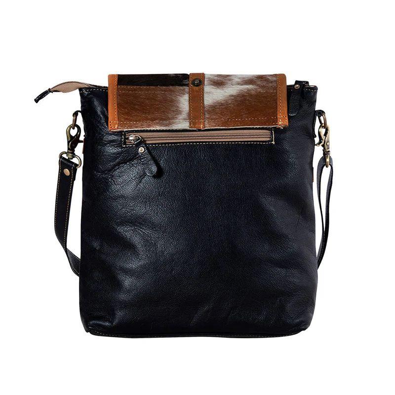 Tyler ridge leather and hair on bag