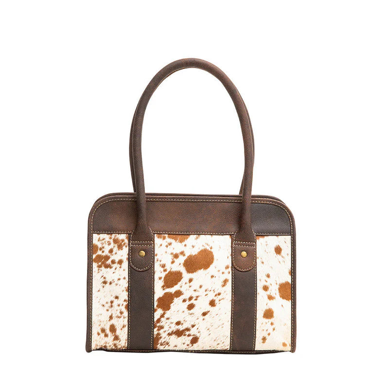MYRA LEATHER & HAIRON BAG