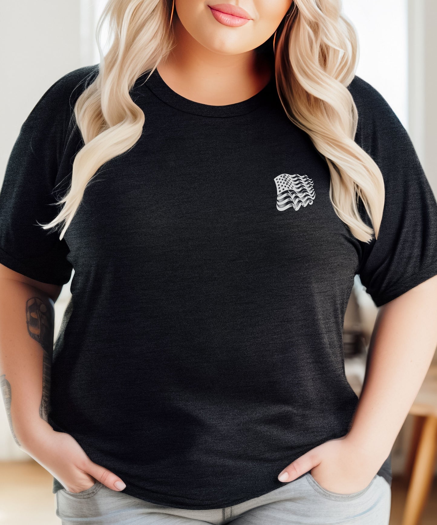 American Flag Sasquatch