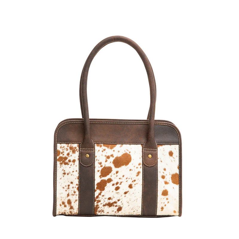 MYRA LEATHER & HAIRON BAG